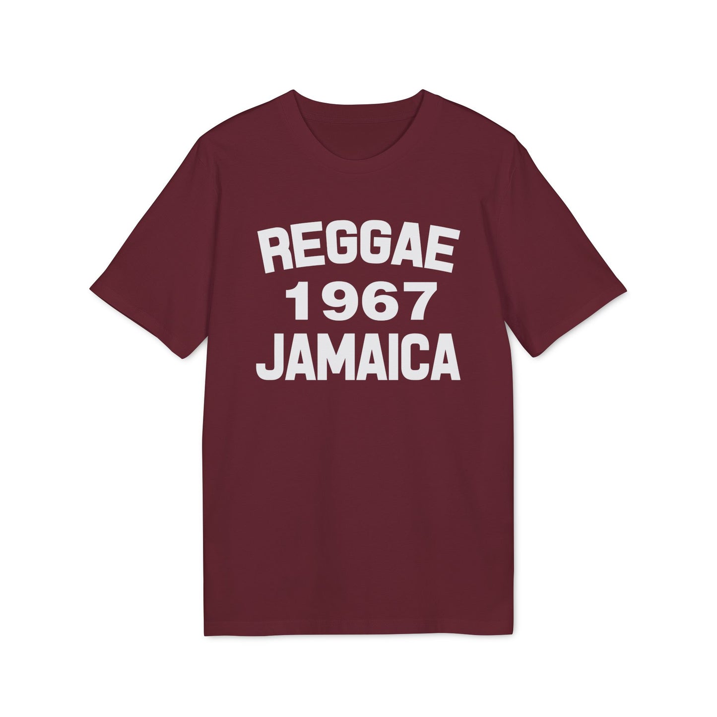 Reggae 1967 Jamaica Maglietta in Cotone Biologico