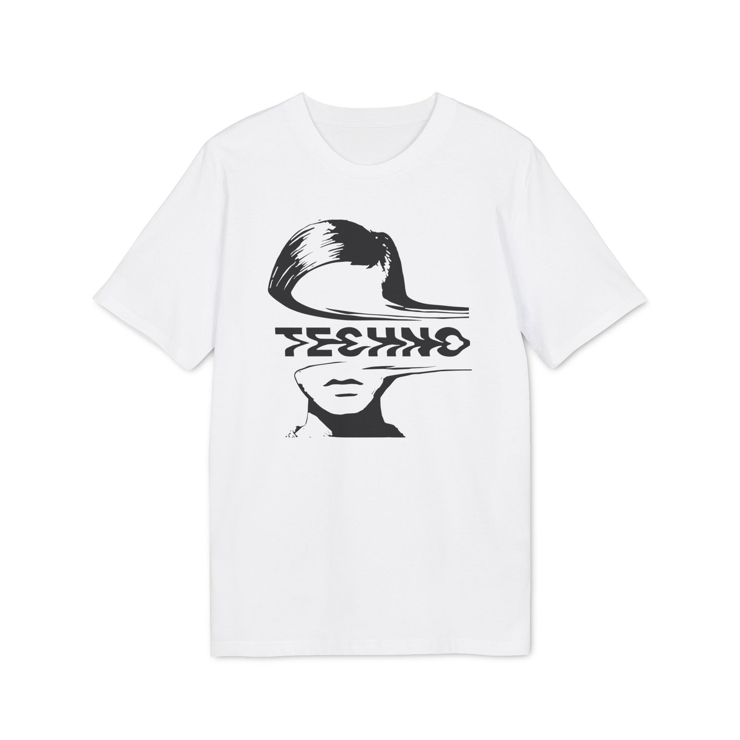 Techno Girl Maglietta in Cotone Biologico