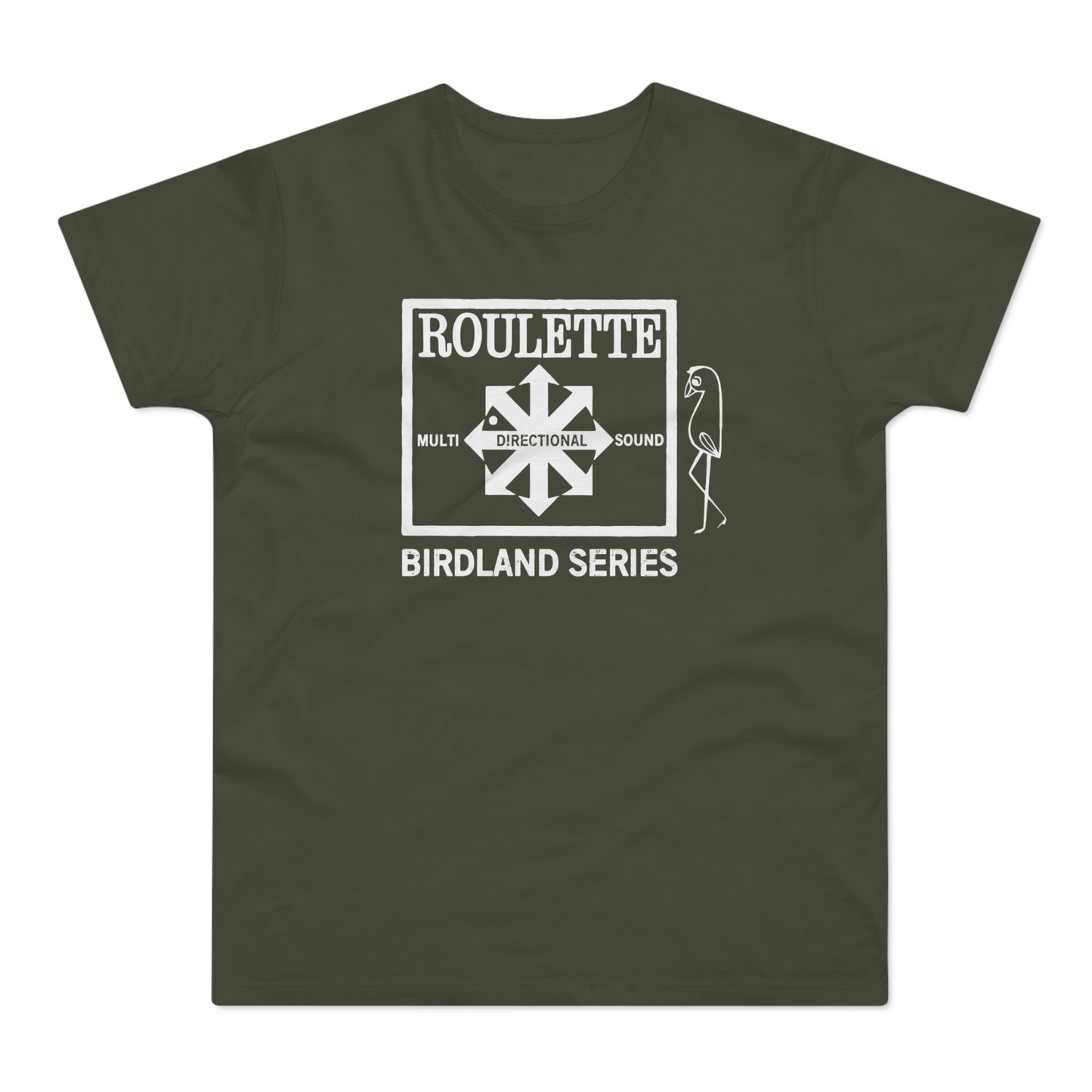 Roulette Records Birdland Series Maglietta Peso Medio
