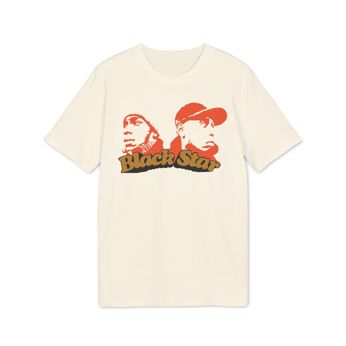 Mos Def Talib Kweli Black Star Maglietta in Cotone Biologico