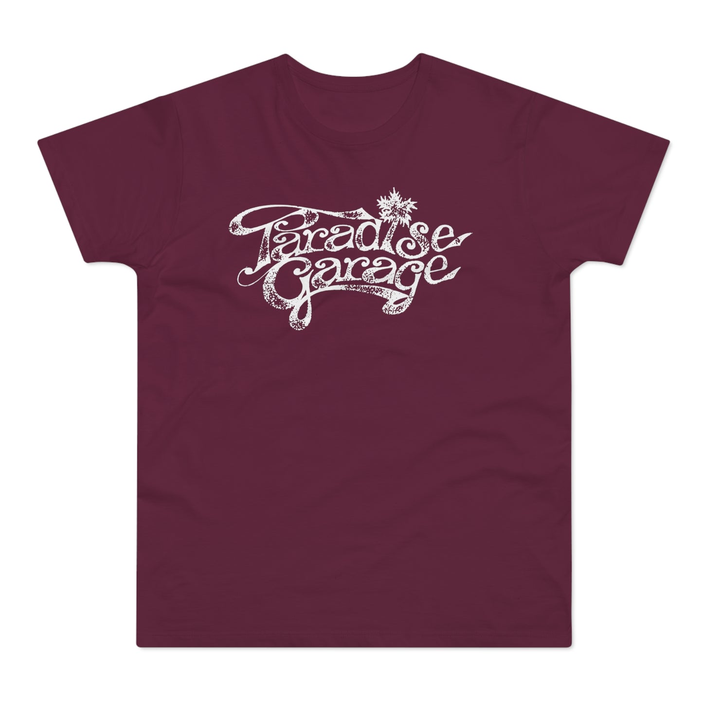 Paradise Garage Maglietta Peso Medio Distressed Print