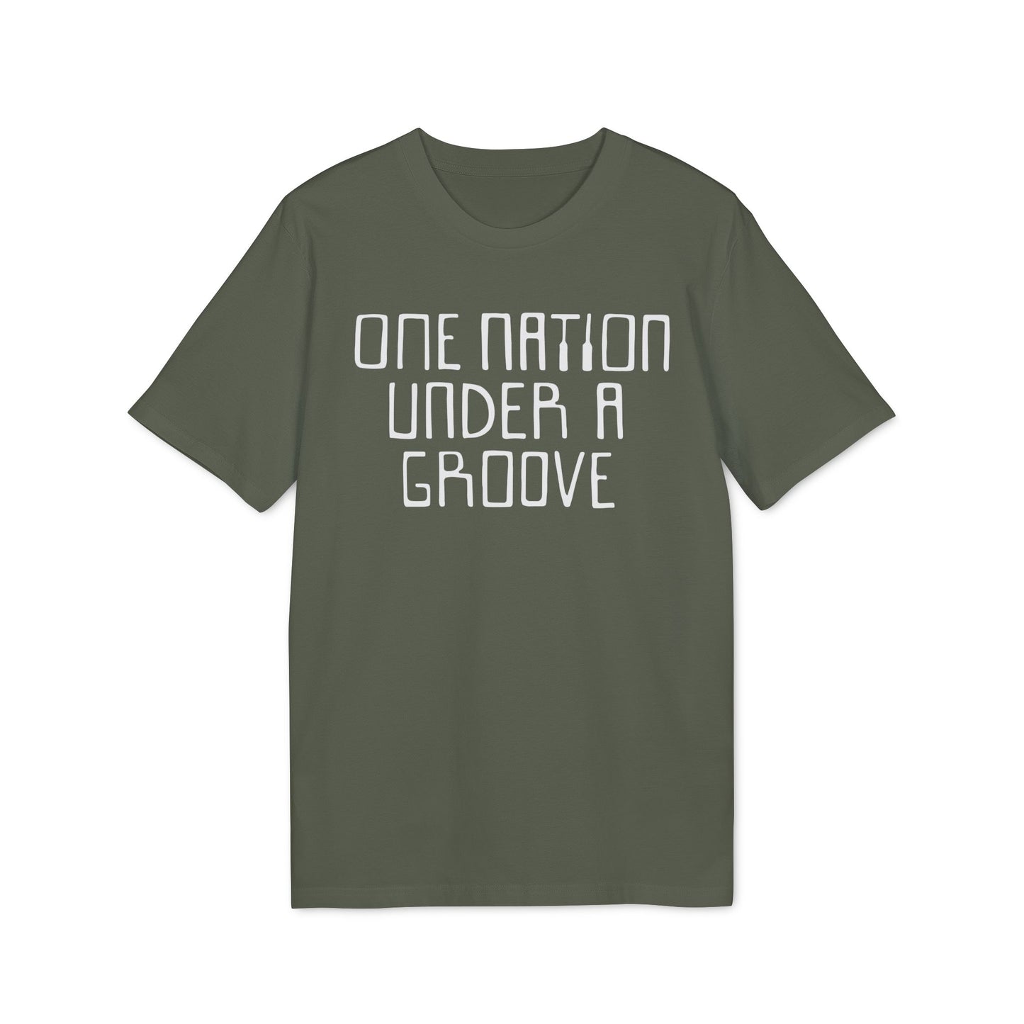 One Nation Under A Groove Maglietta in Cotone Biologico