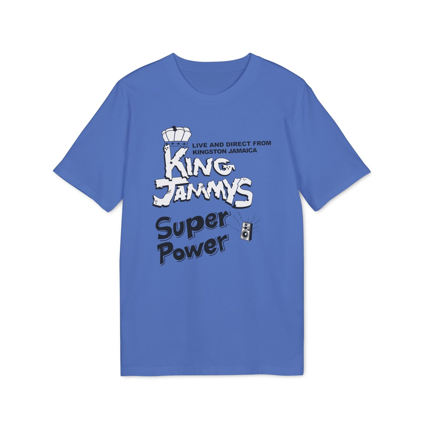 King Jammy's Super Power Maglietta in Cotone Biologico