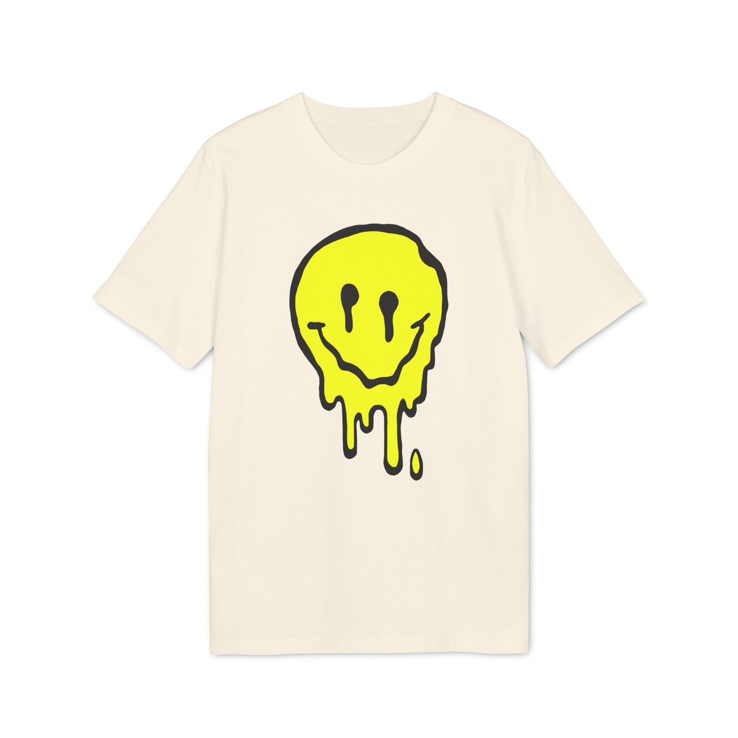 Melted Acid House Maglietta in Cotone Biologico