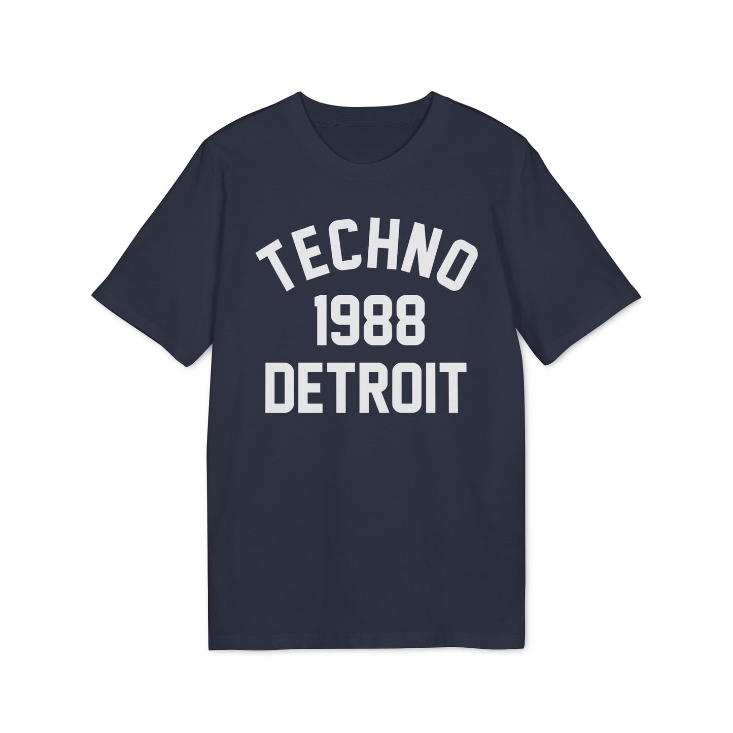 Techno Detroit 1988 Maglietta in Cotone Biologico