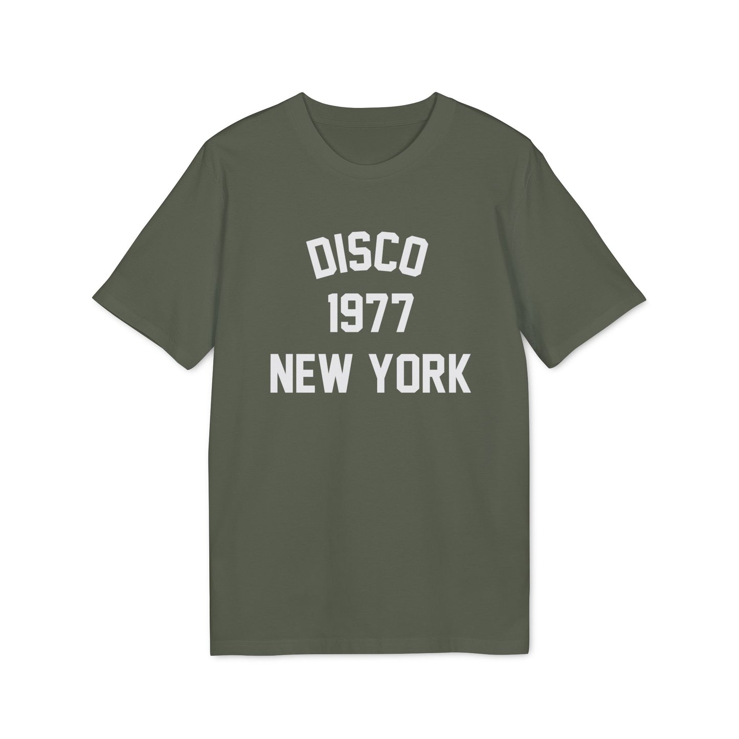 Disco 1977 Maglietta in Cotone Biologico