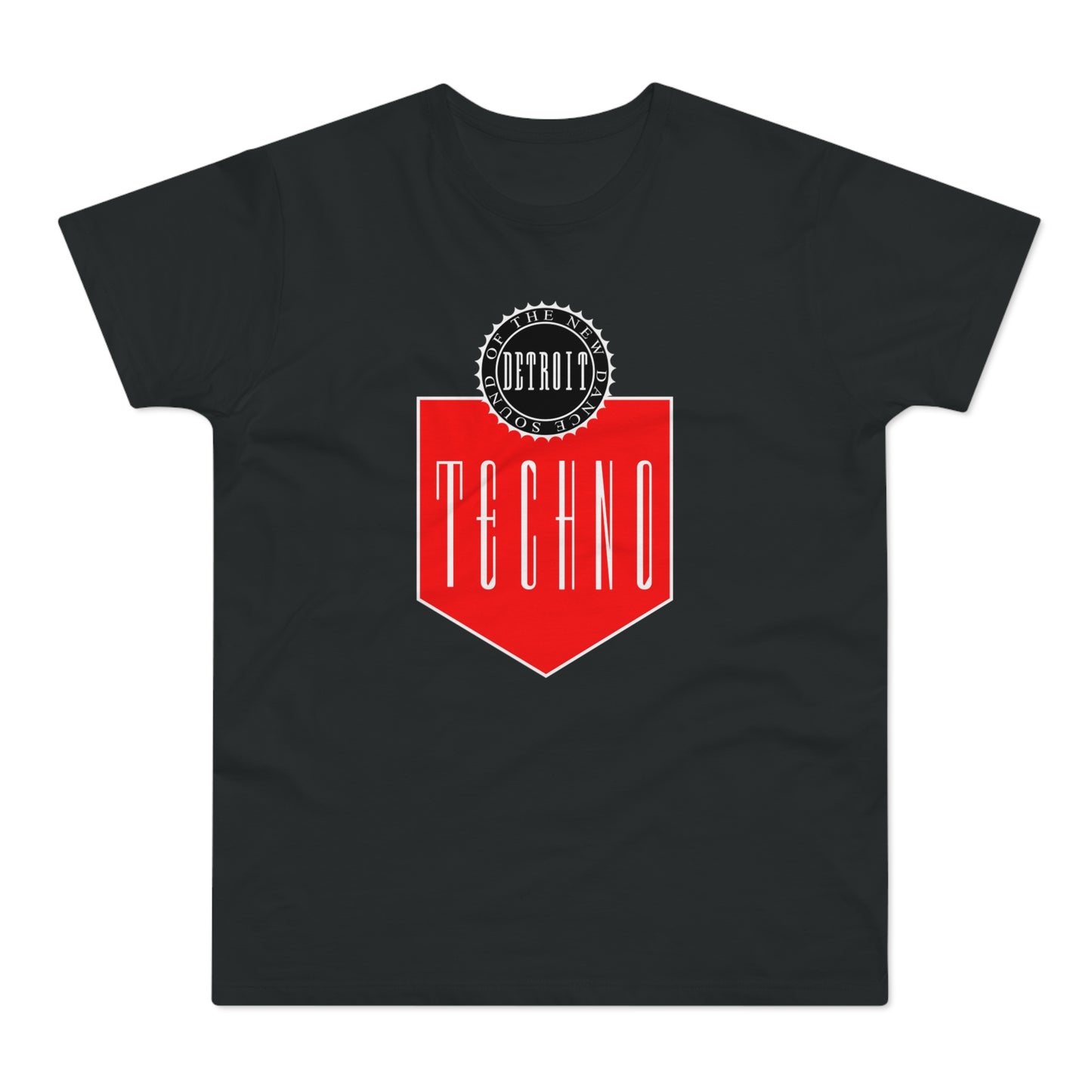 Detroit Sound Of Techno Maglietta Peso Medio