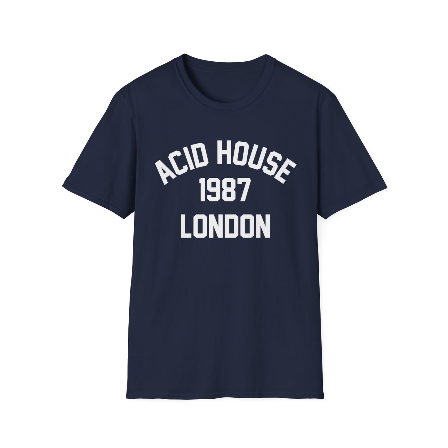 London 1987 Acid House T Shirt (L) - DEADSTOCK - ULTIMO PEZZO - 50% DI SCONTO