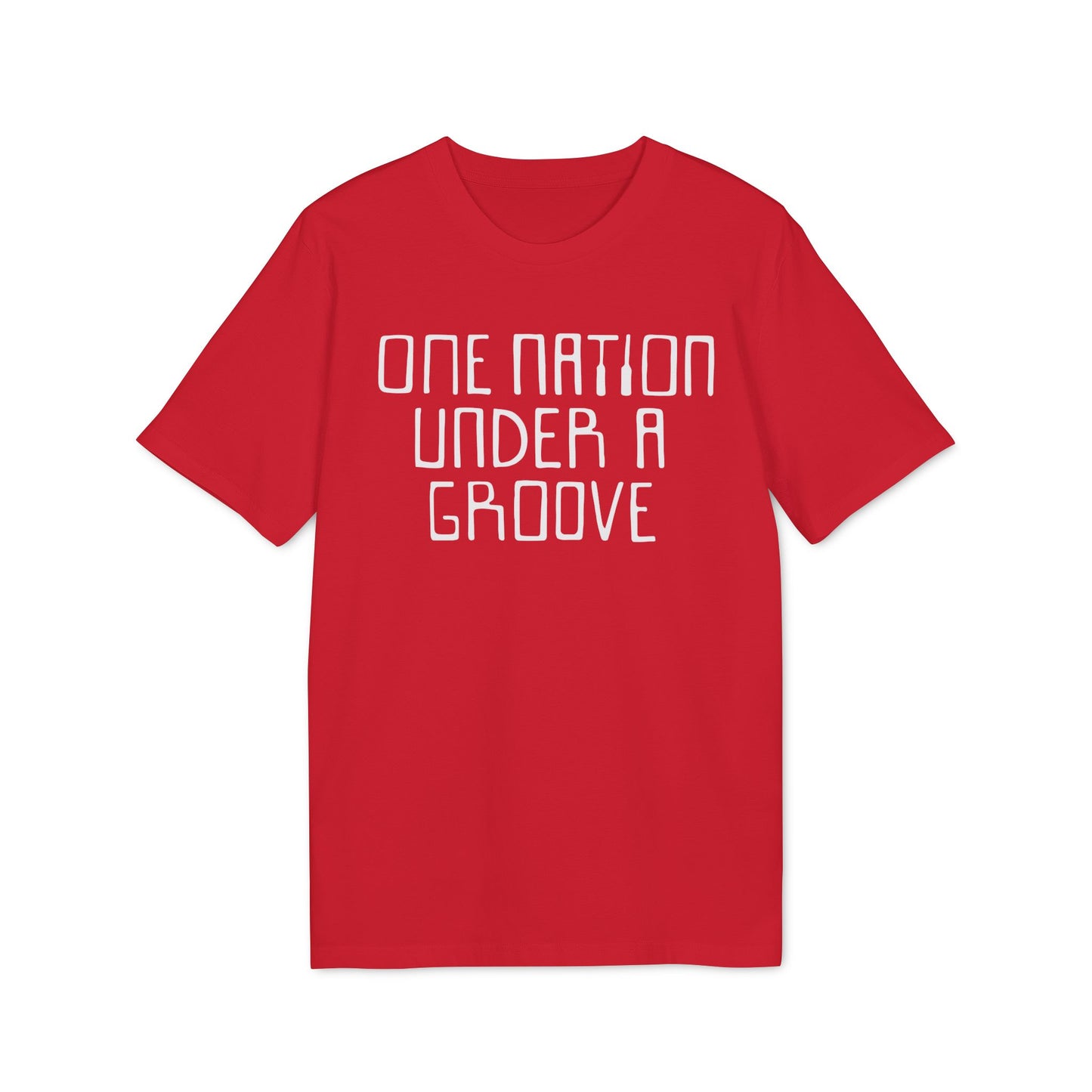 One Nation Under A Groove Maglietta in Cotone Biologico