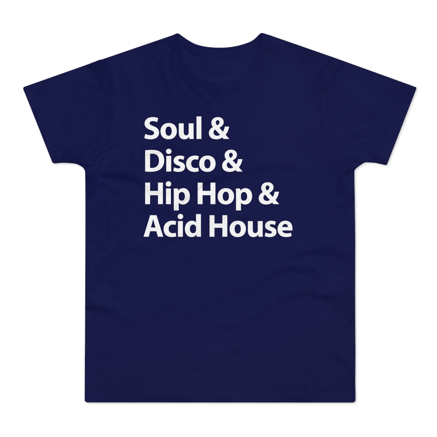 Soul Disco Hip Hop Acid House Maglietta Peso Medio