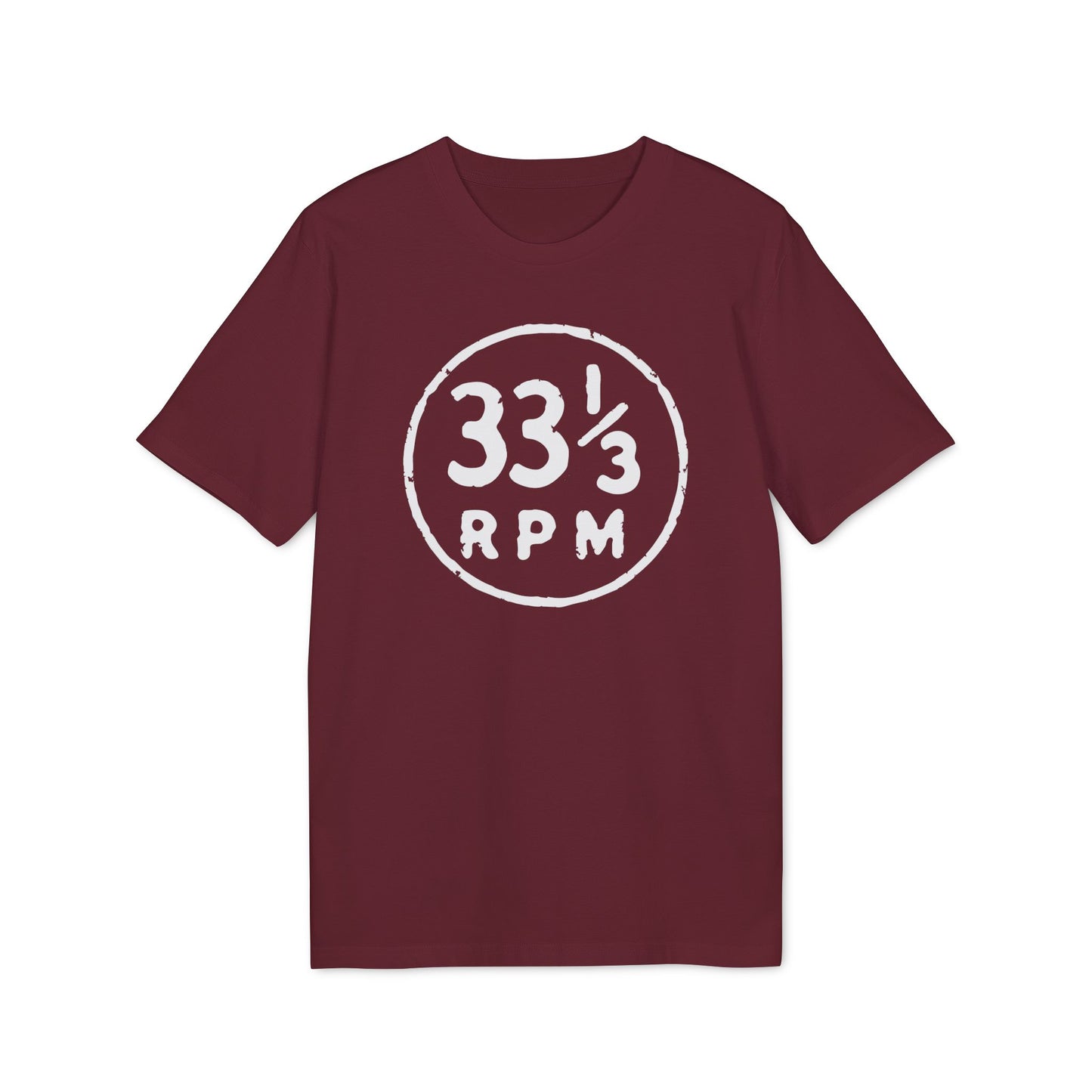 33 1/3 RPM Maglietta in Cotone Biologico