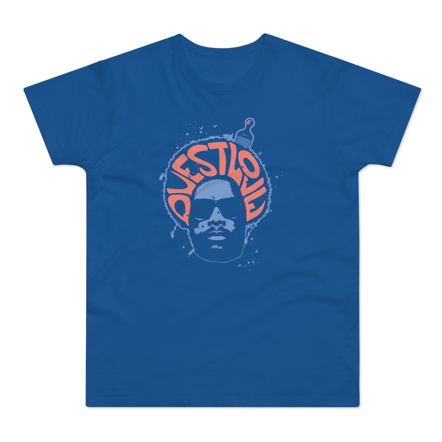 Questlove Afro Maglietta Peso Medio