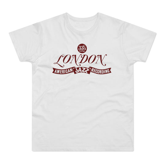 London American Jazz Records Maglietta Peso Medio