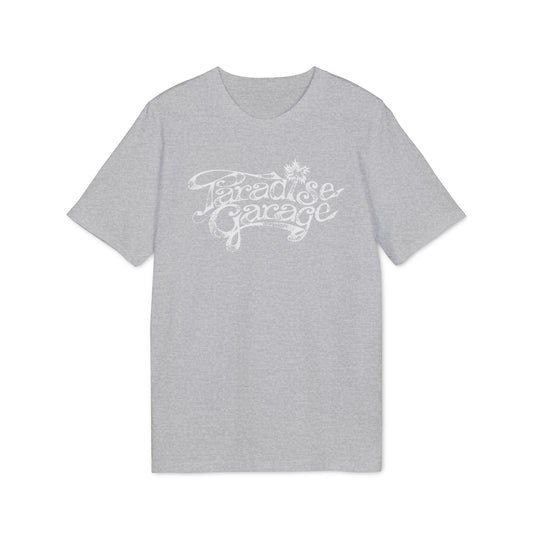 Paradise Garage Maglietta in Cotone Biologico  Distressed Print