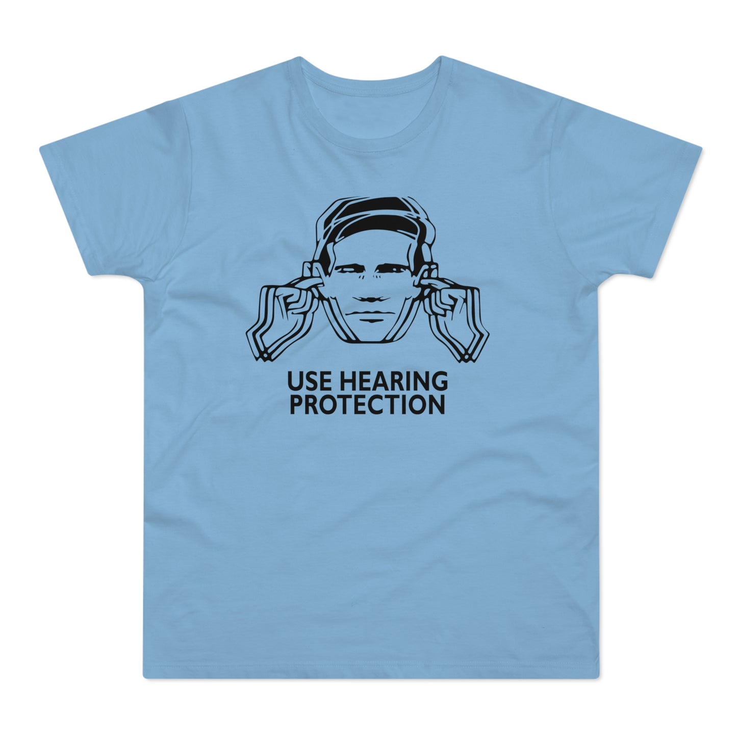 Use Hearing Protection Maglietta Peso Medio