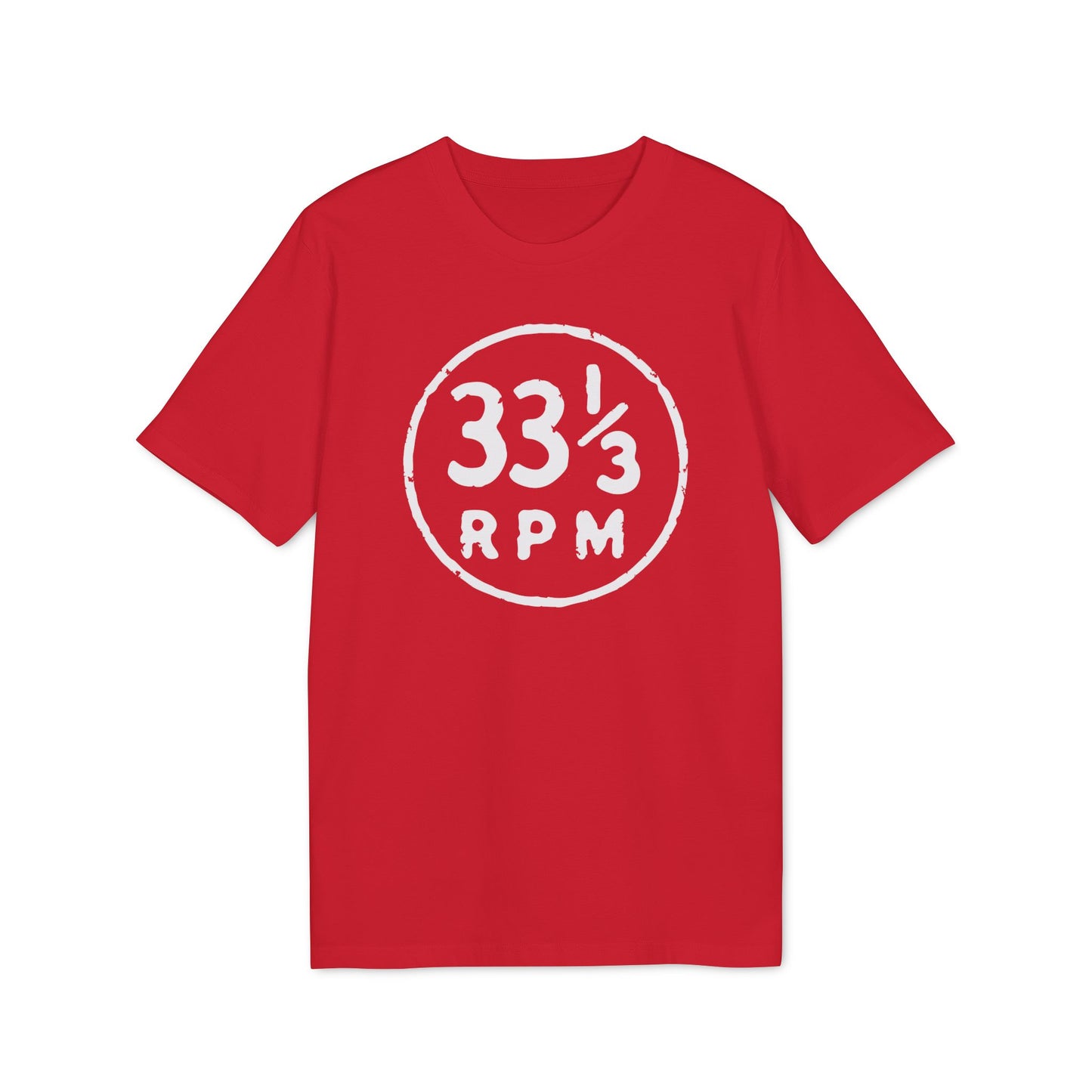 33 1/3 RPM Maglietta in Cotone Biologico