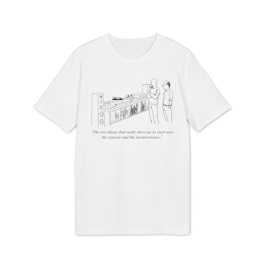 Vinyl Inconvenience Maglietta in Cotone Biologico