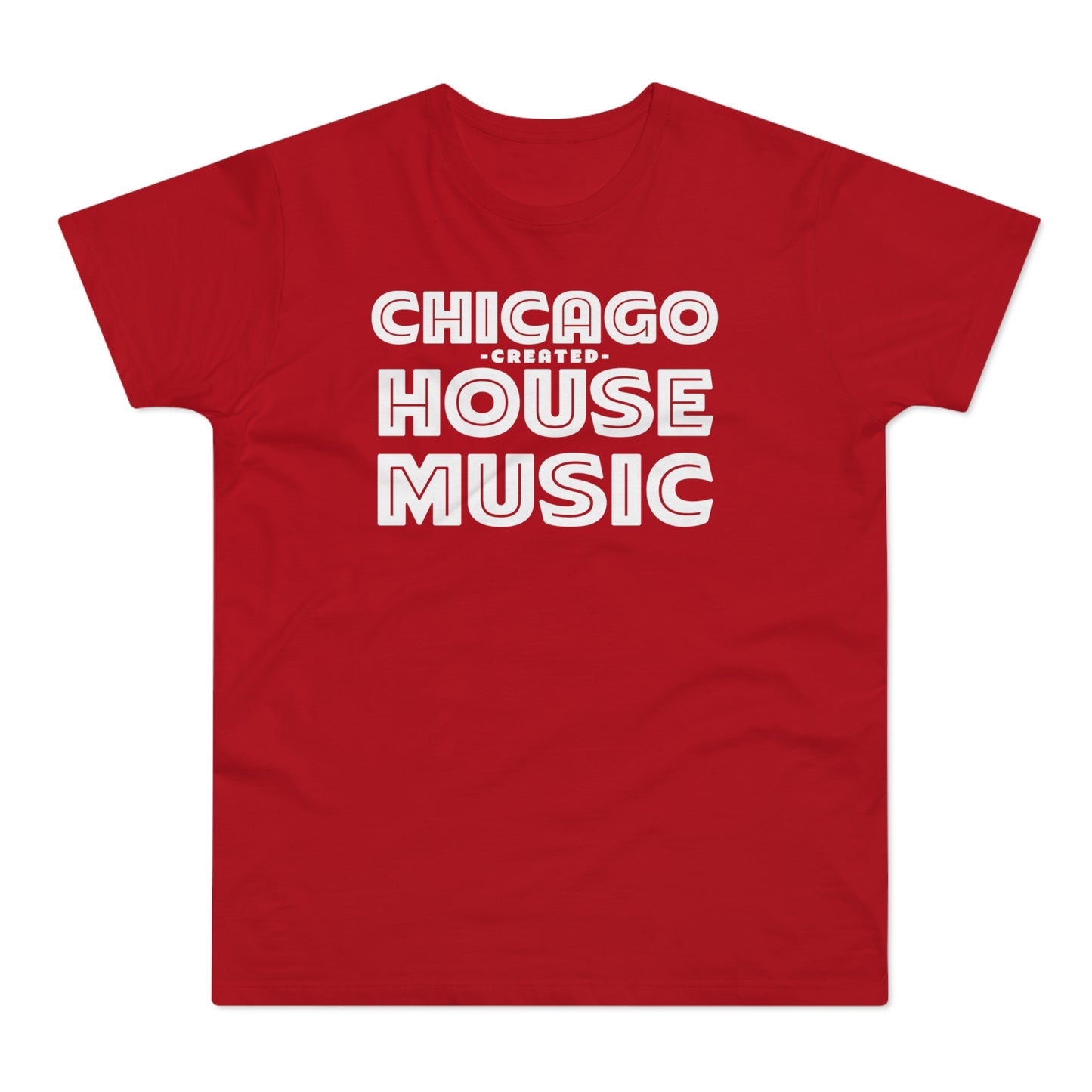 Chicago Created House Music Maglietta Peso Medio