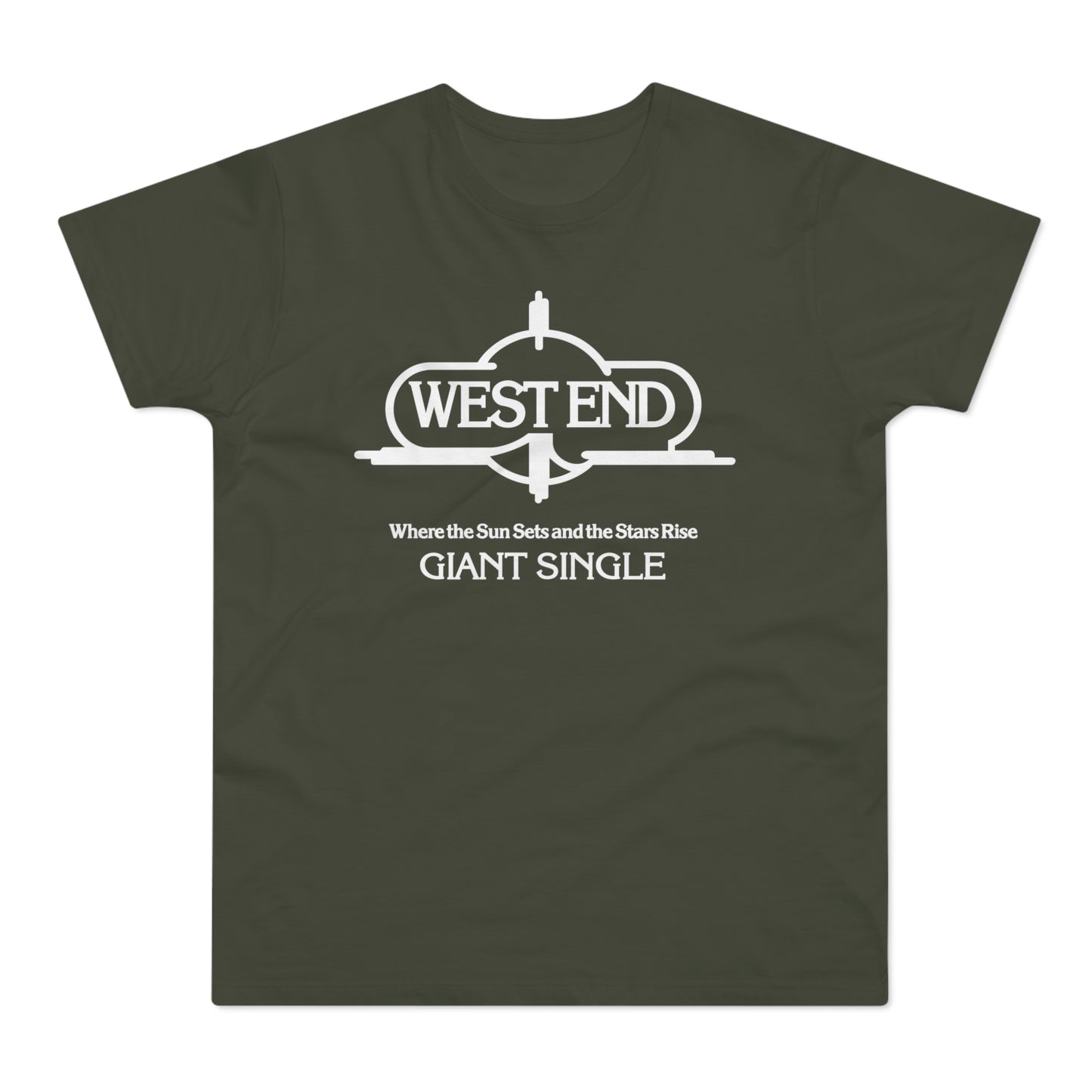 West End Records "Where The Sun Sets" Maglietta Peso Medio