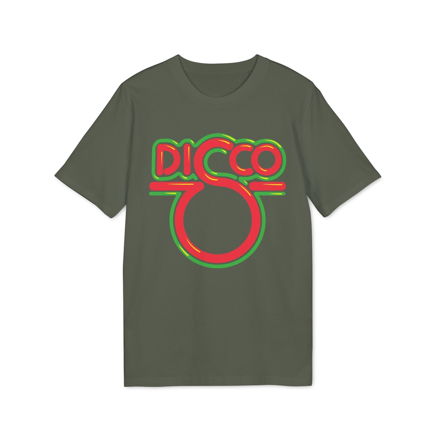 Disco Single Maglietta in Cotone Biologico