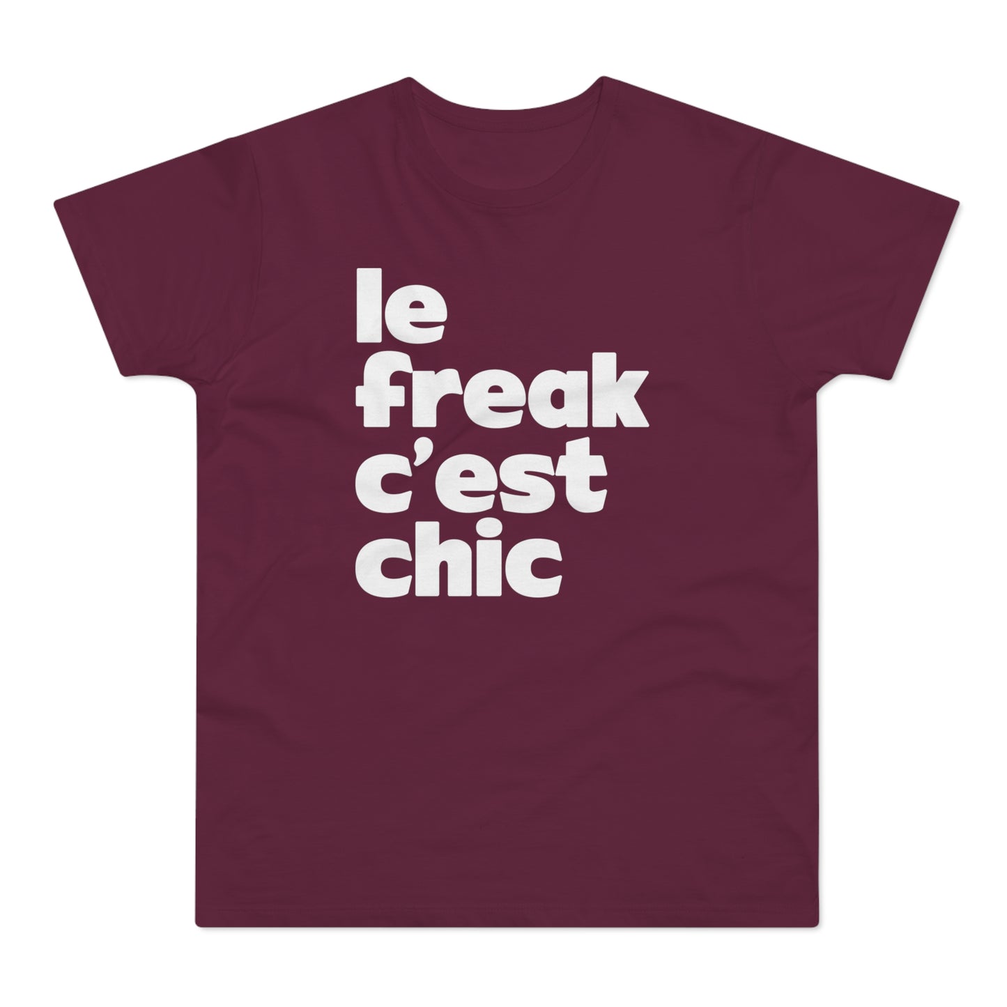 Chic Le Freak Lyrics Maglietta Peso Medio