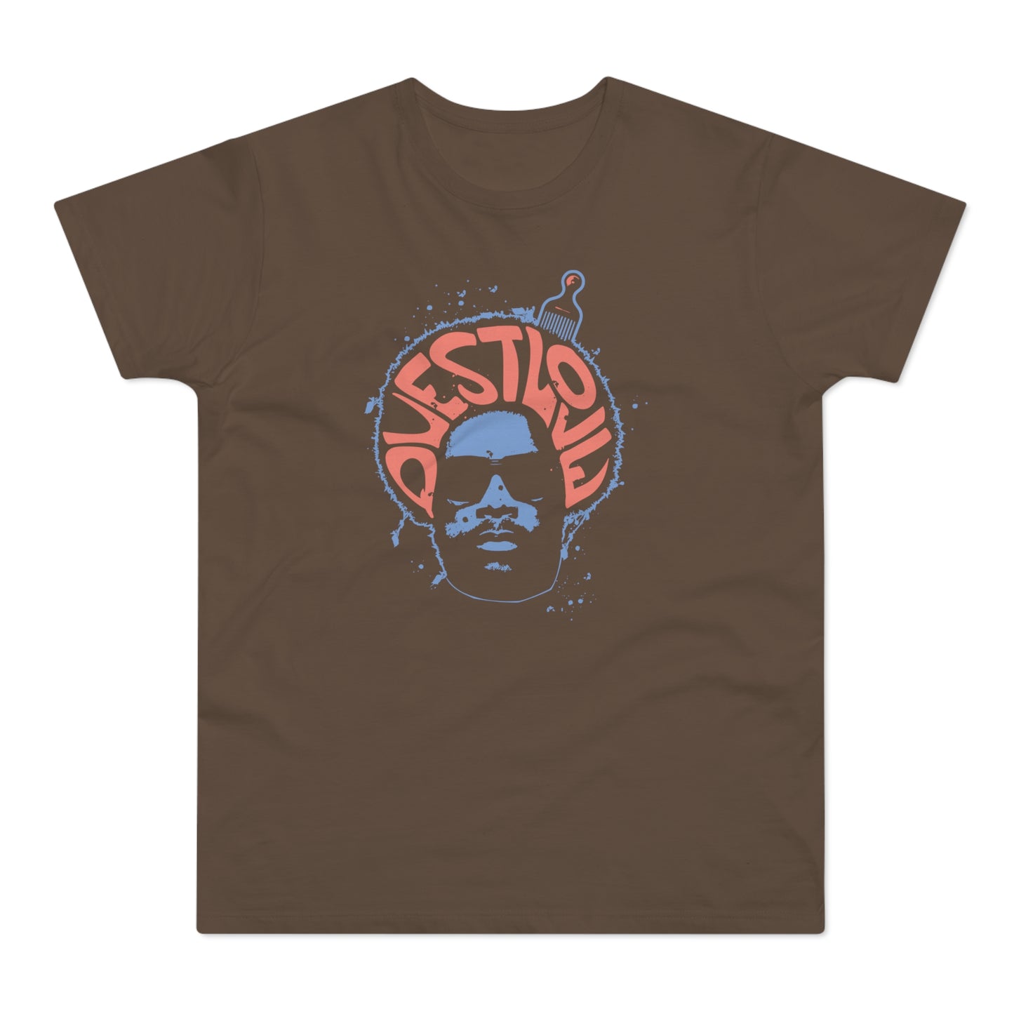 Questlove Afro Maglietta Peso Medio
