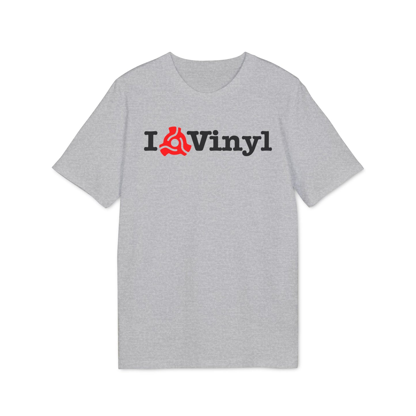 I Love Vinyl Maglietta in Cotone Biologico