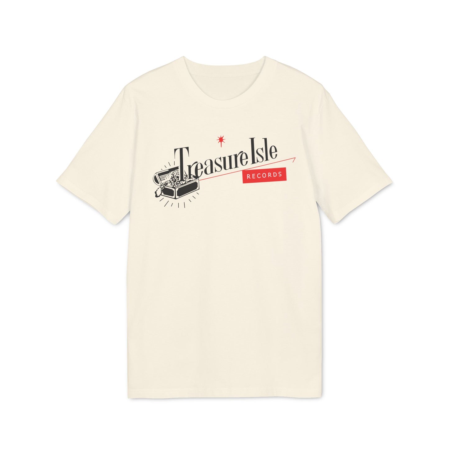 Treasure Isle Records Maglietta in Cotone Biologico