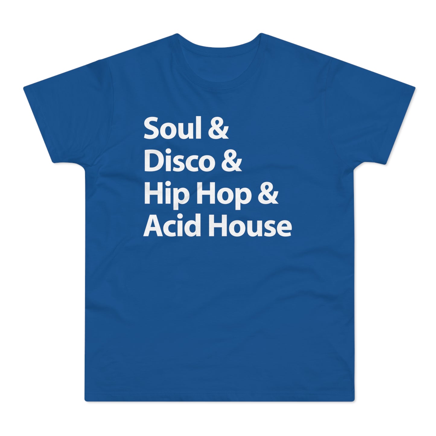 Soul Disco Hip Hop Acid House Maglietta Peso Medio