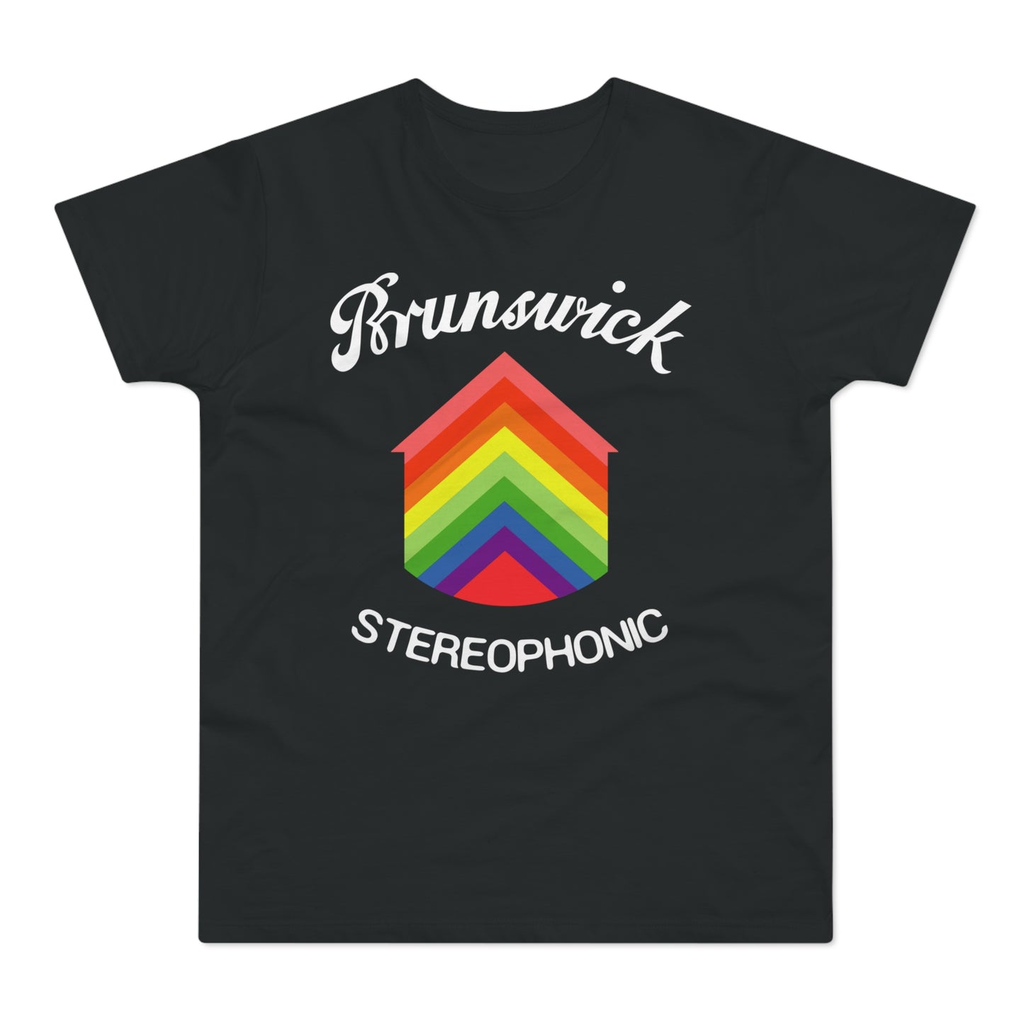 Brunswick Records Stereophonic Maglietta Peso Medio