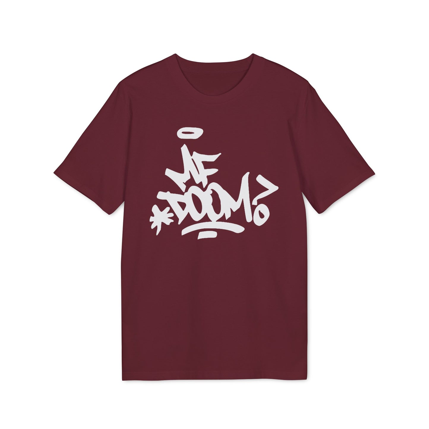 MF Doom Maglietta in Cotone Biologico Tag Design