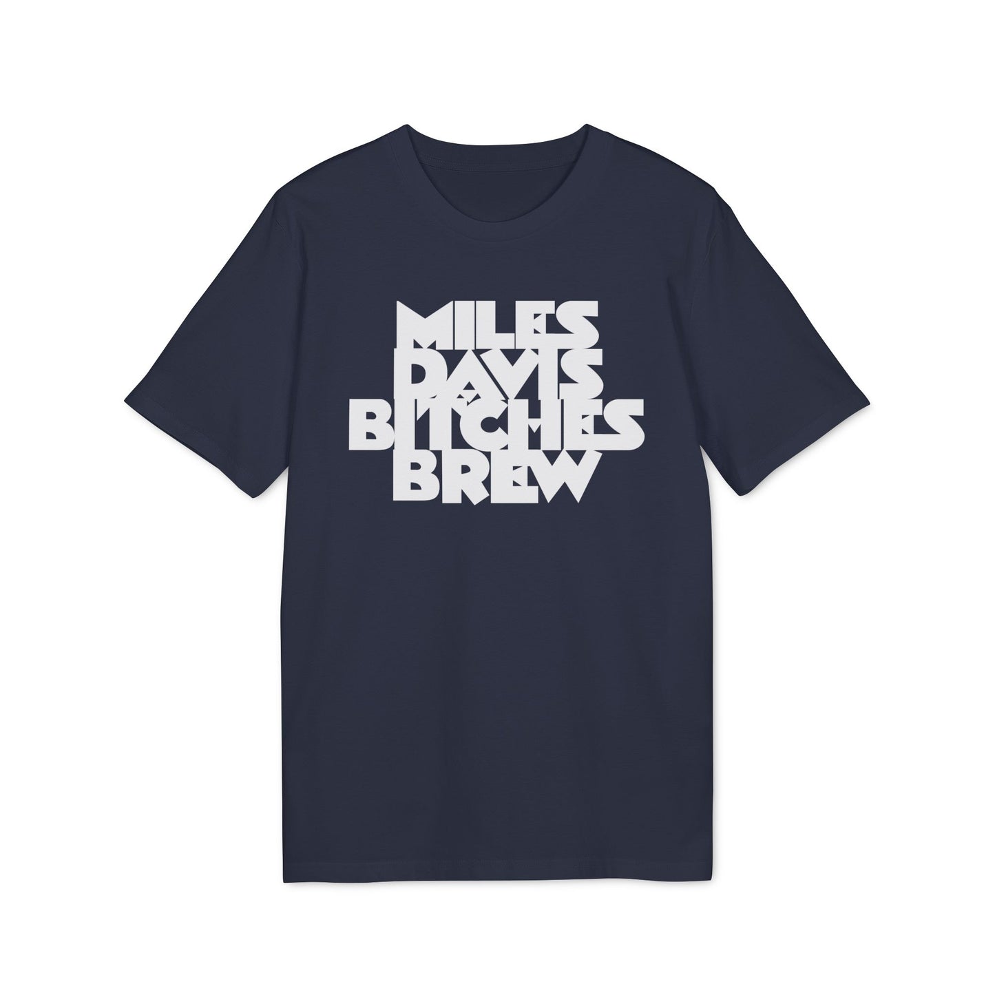 Bitches Brew Miles Davis Maglietta in Cotone Biologico