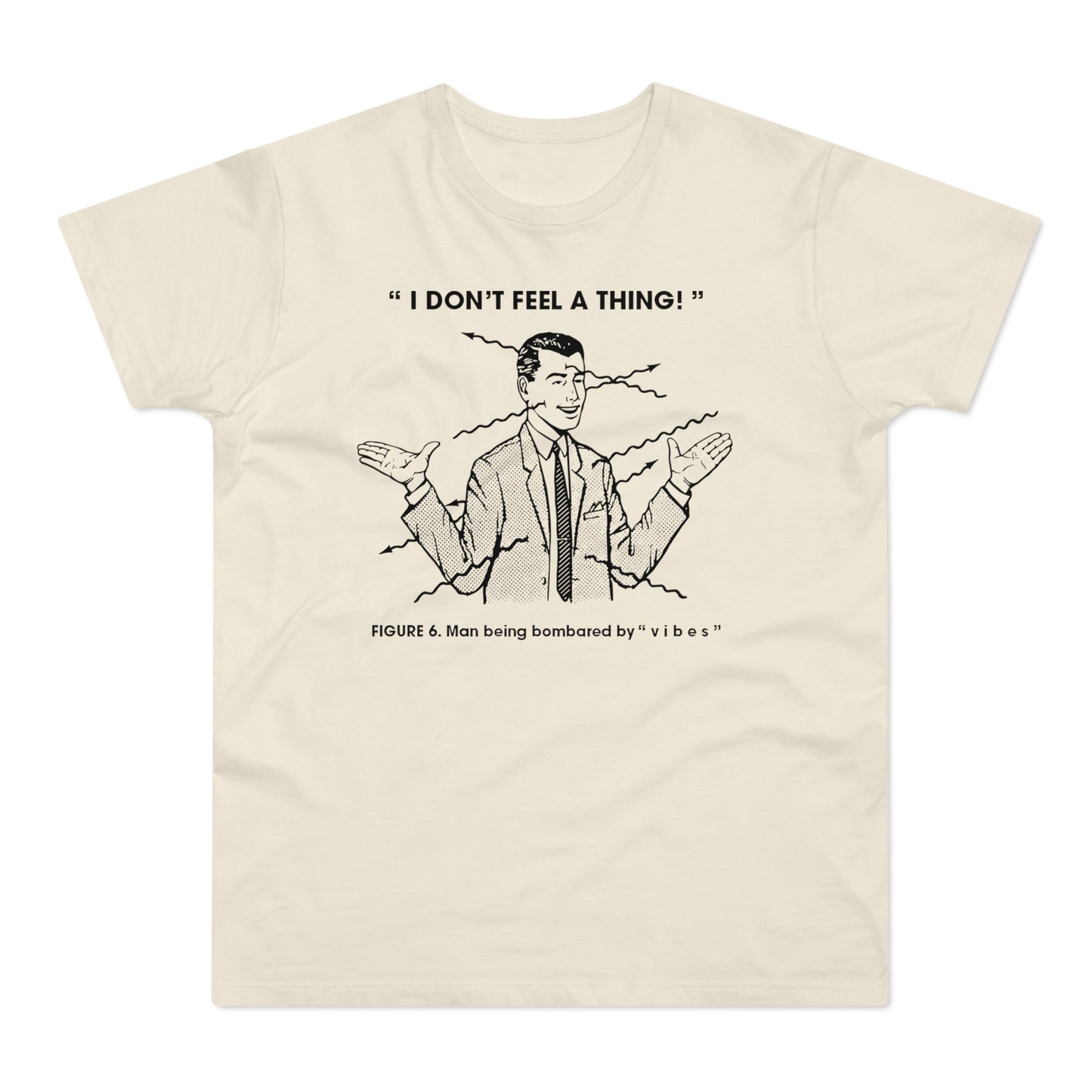 Bombarded By Vibes Maglietta Peso Medio