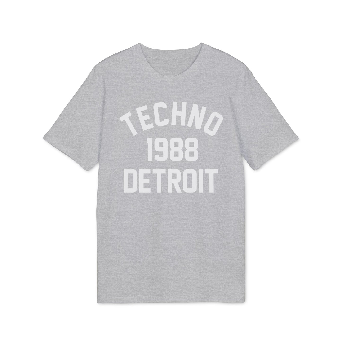 Techno Detroit 1988 Maglietta in Cotone Biologico