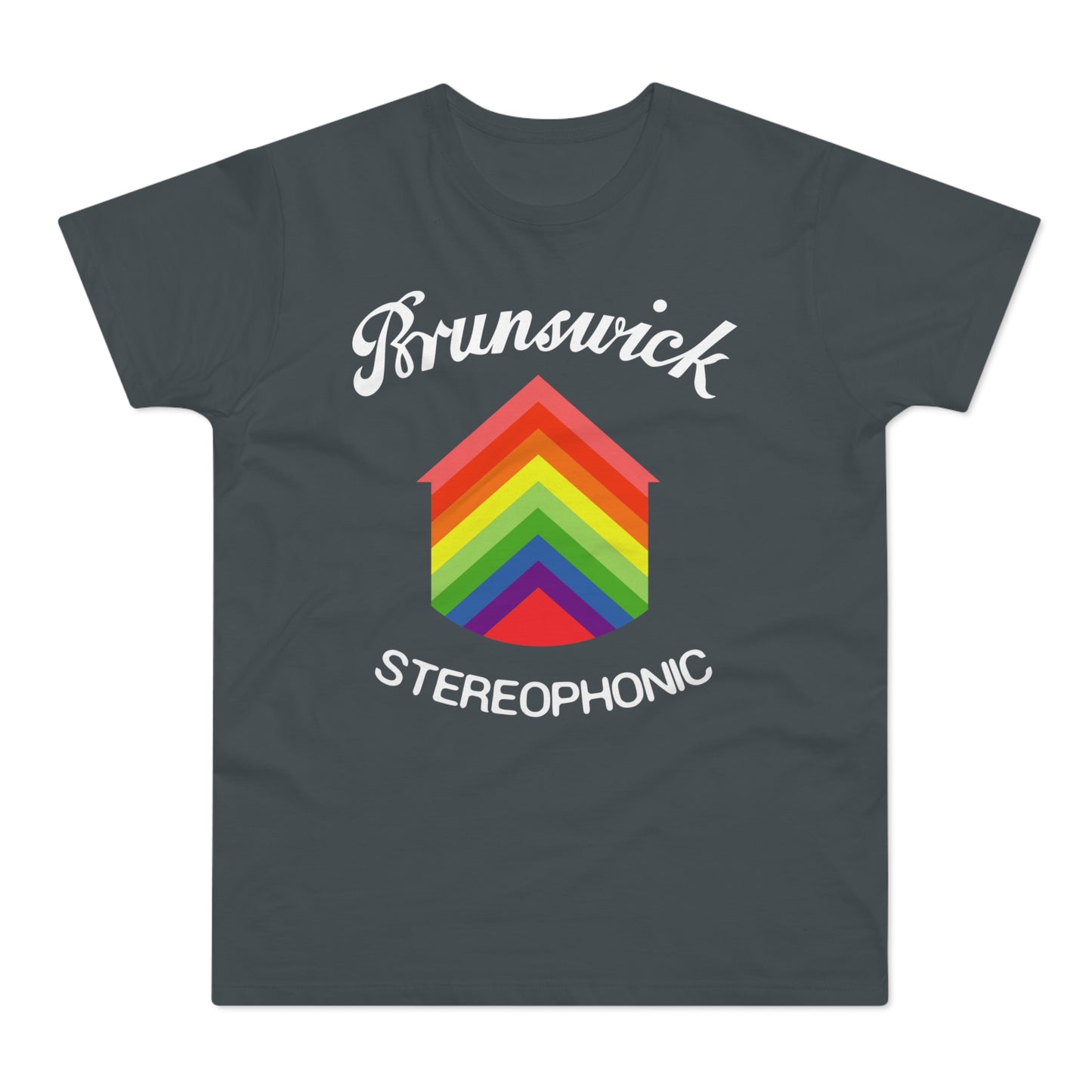 Brunswick Records Stereophonic Maglietta Peso Medio