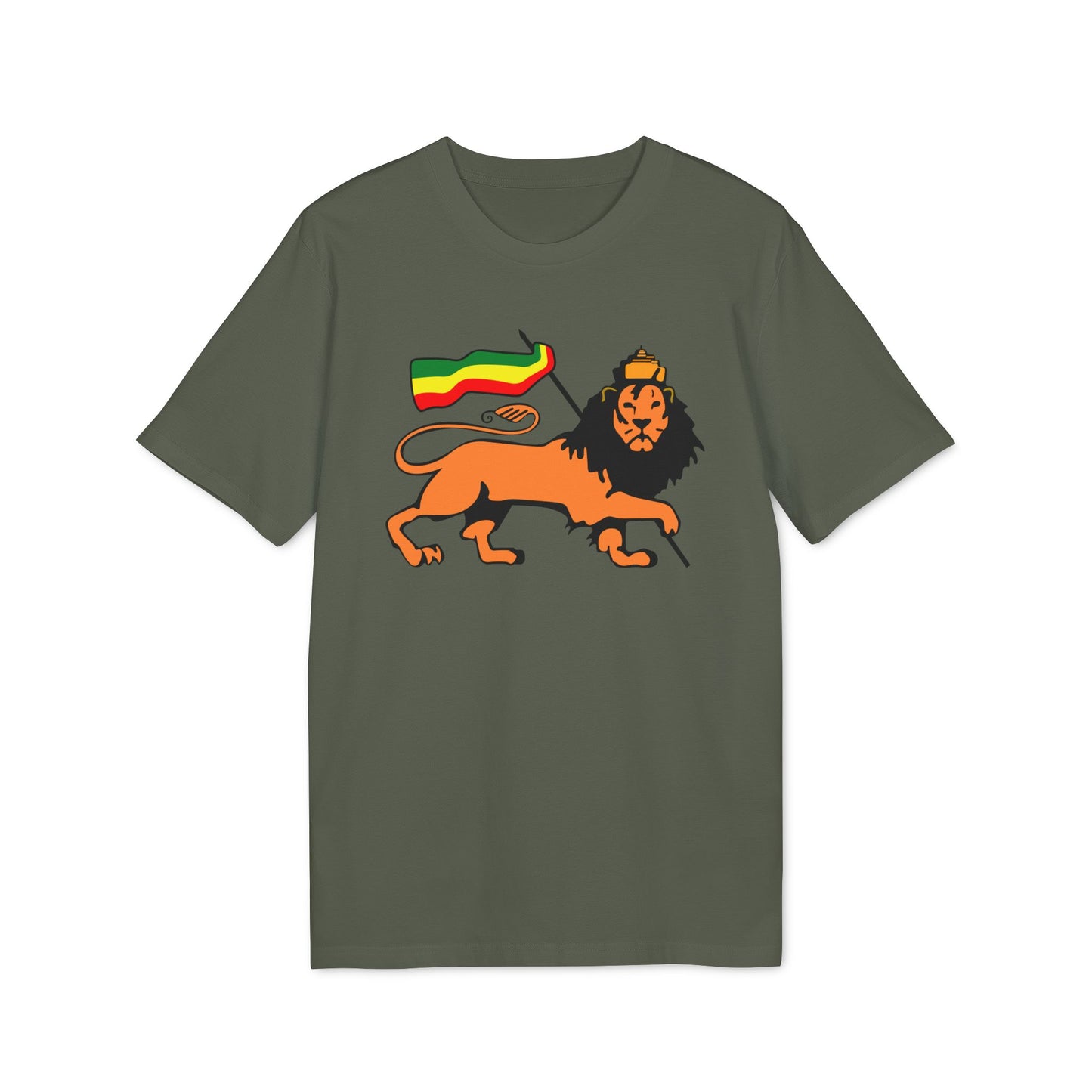 Lion Of Judah Maglietta in Cotone Biologico