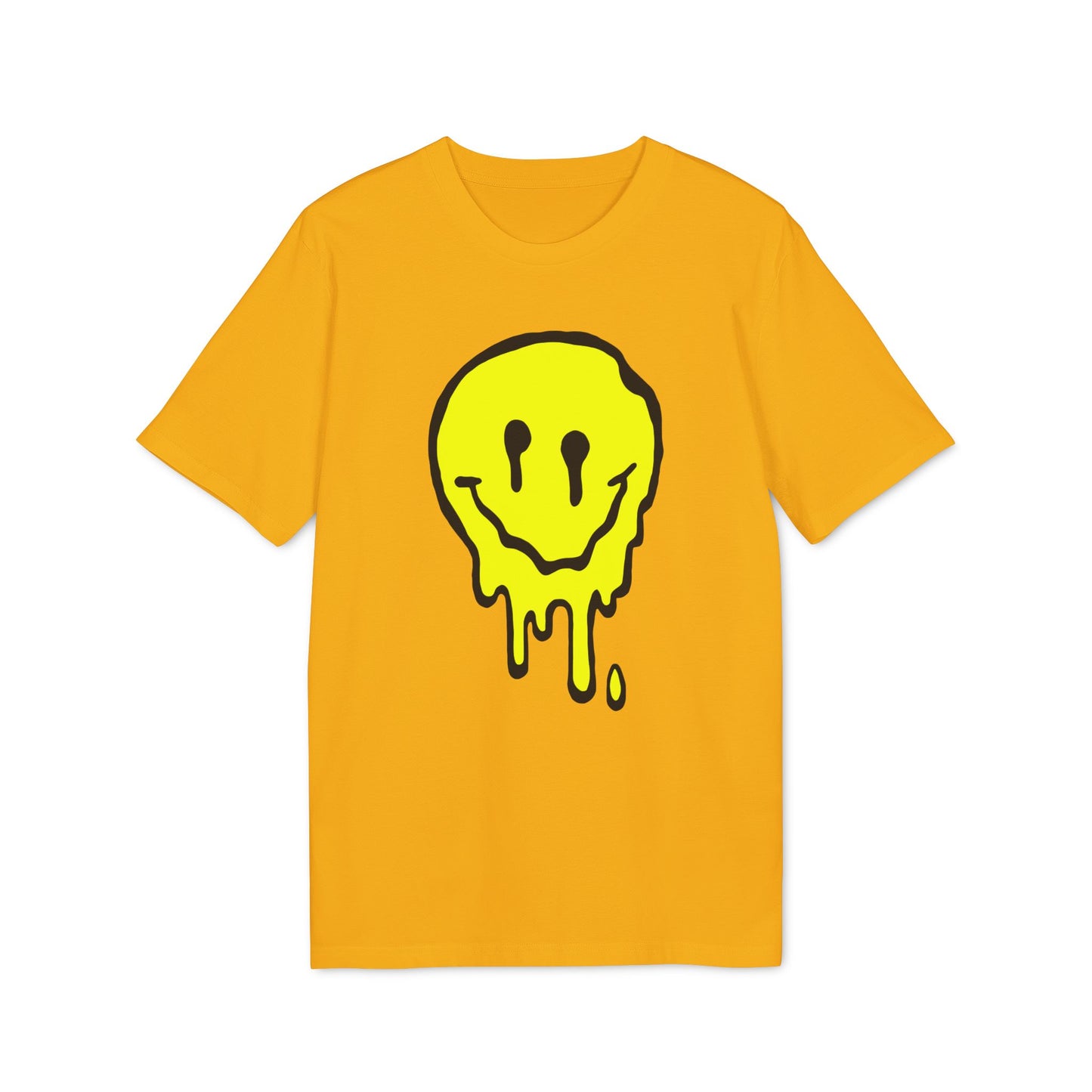 Melted Acid House Maglietta in Cotone Biologico