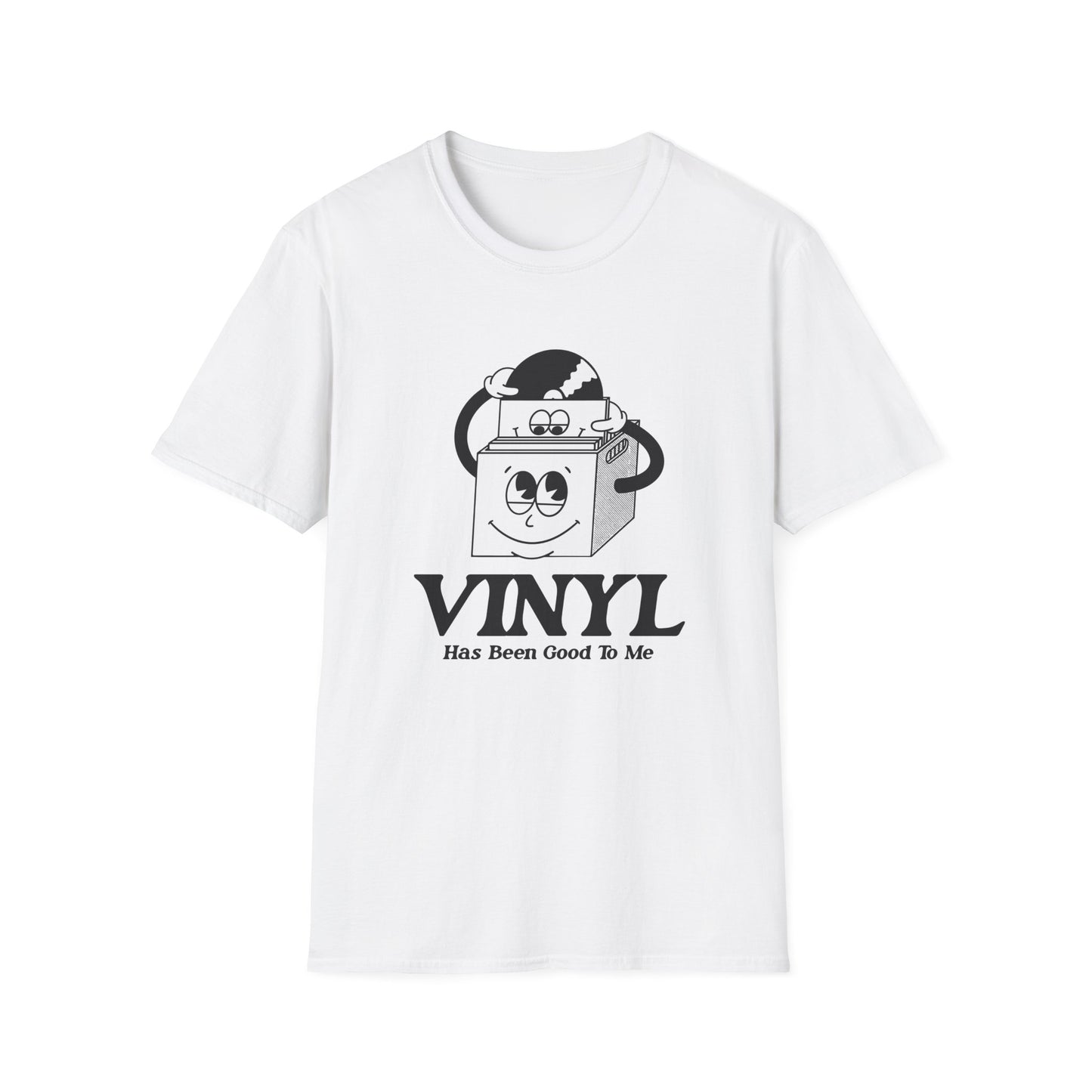 Vinyl Has Been Good To Me T Shirt (L) - DEADSTOCK - ULTIMO PEZZO - 50% DI SCONTO
