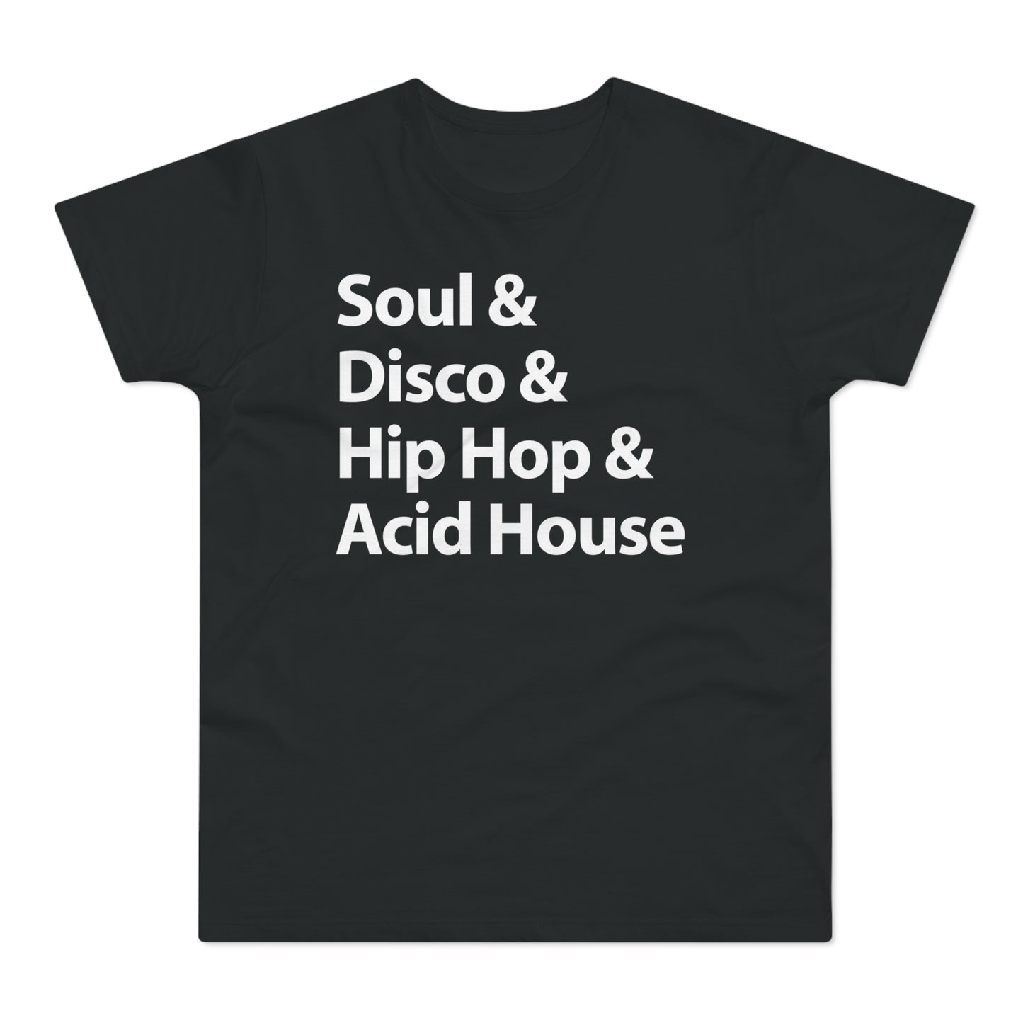 Soul Disco Hip Hop Acid House Maglietta Peso Medio