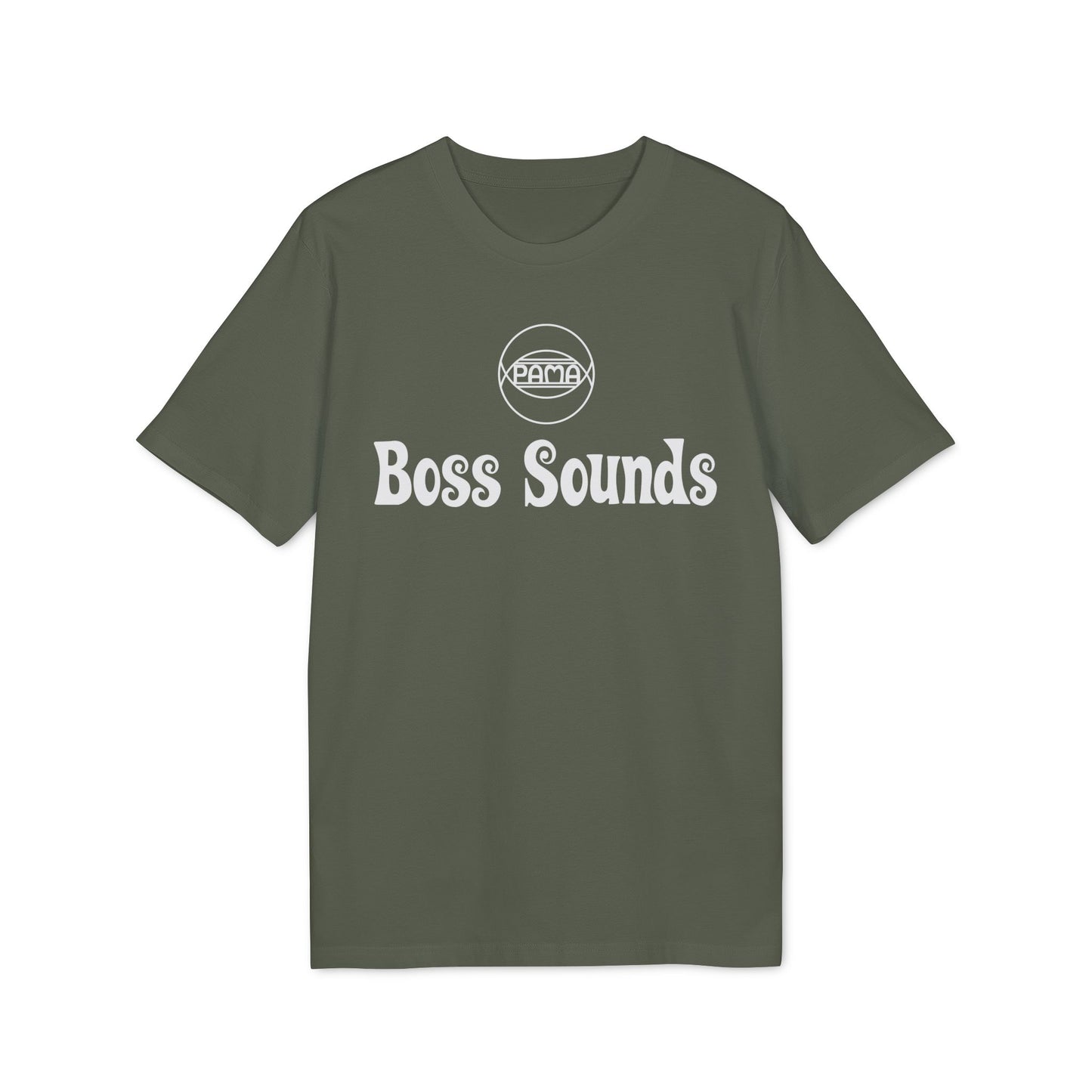 Pama Records Boss Sounds Maglietta in Cotone Biologico