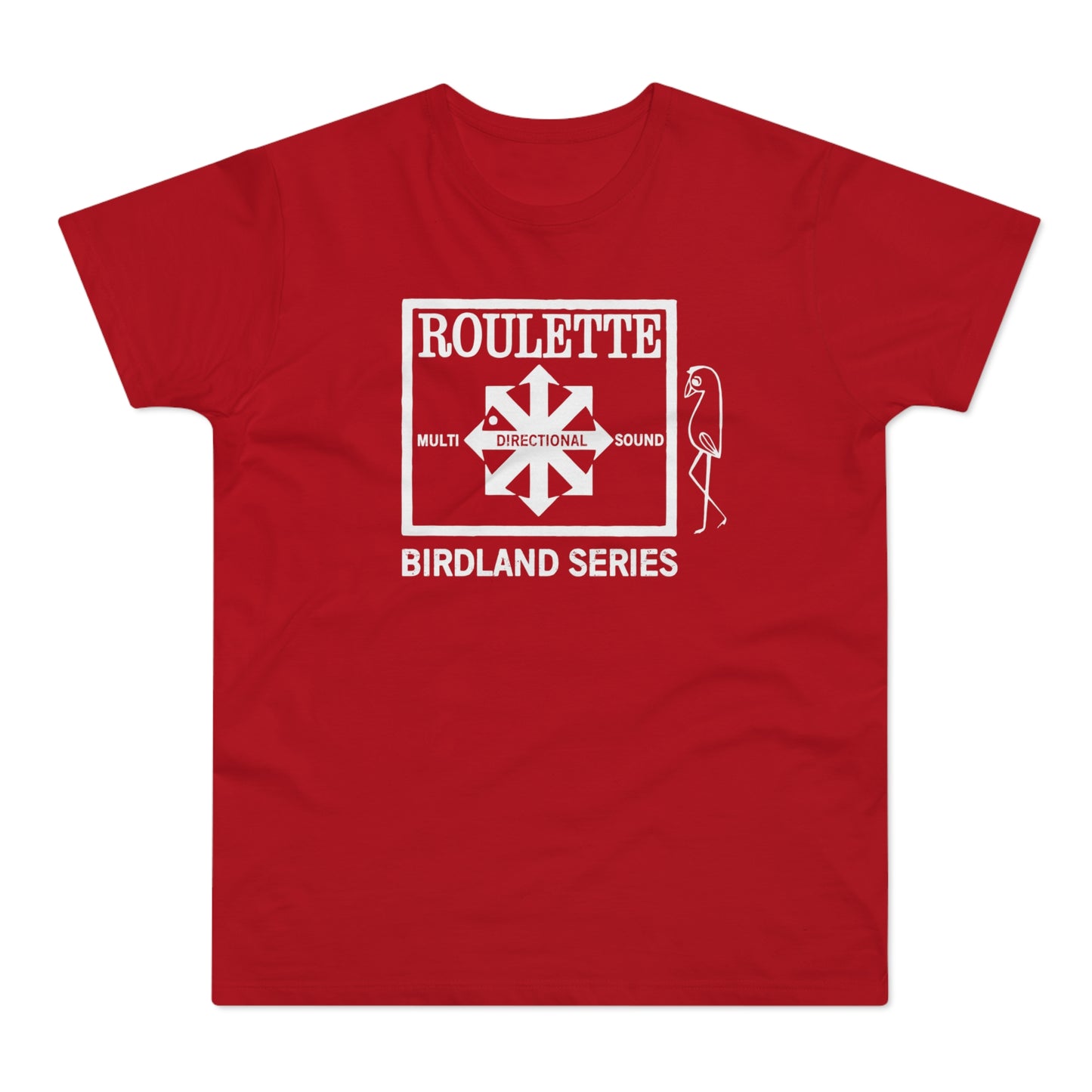 Roulette Records Birdland Series Maglietta Peso Medio