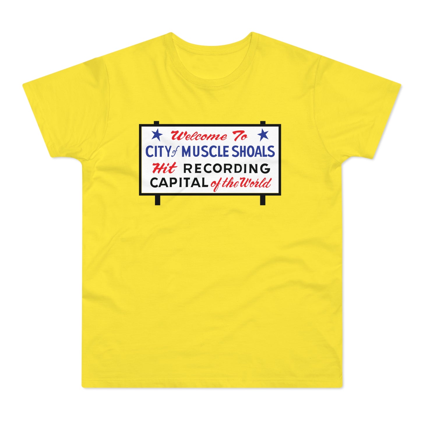 Welcome To Muscle Shoals Maglietta Peso Medio