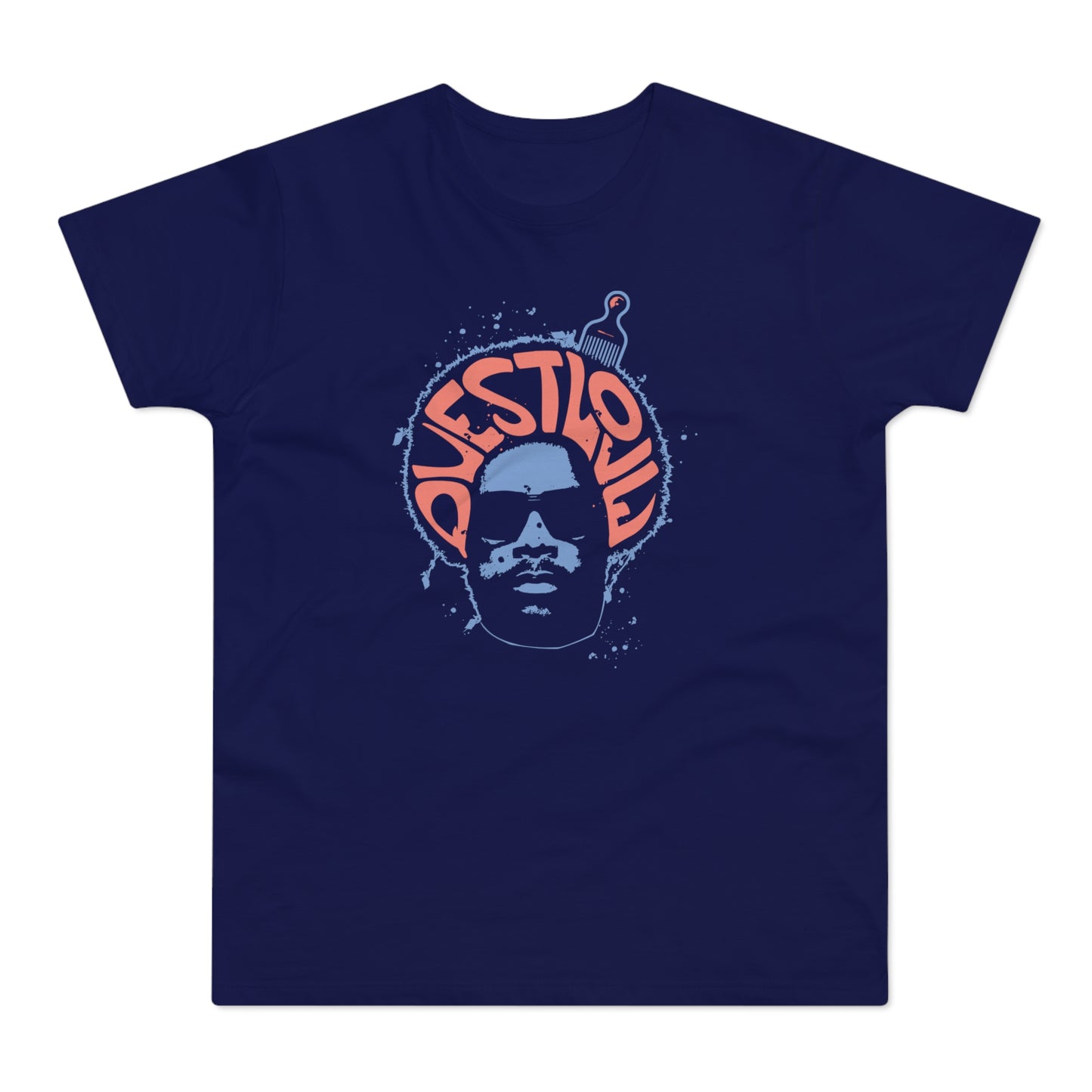 Questlove Afro Maglietta Peso Medio