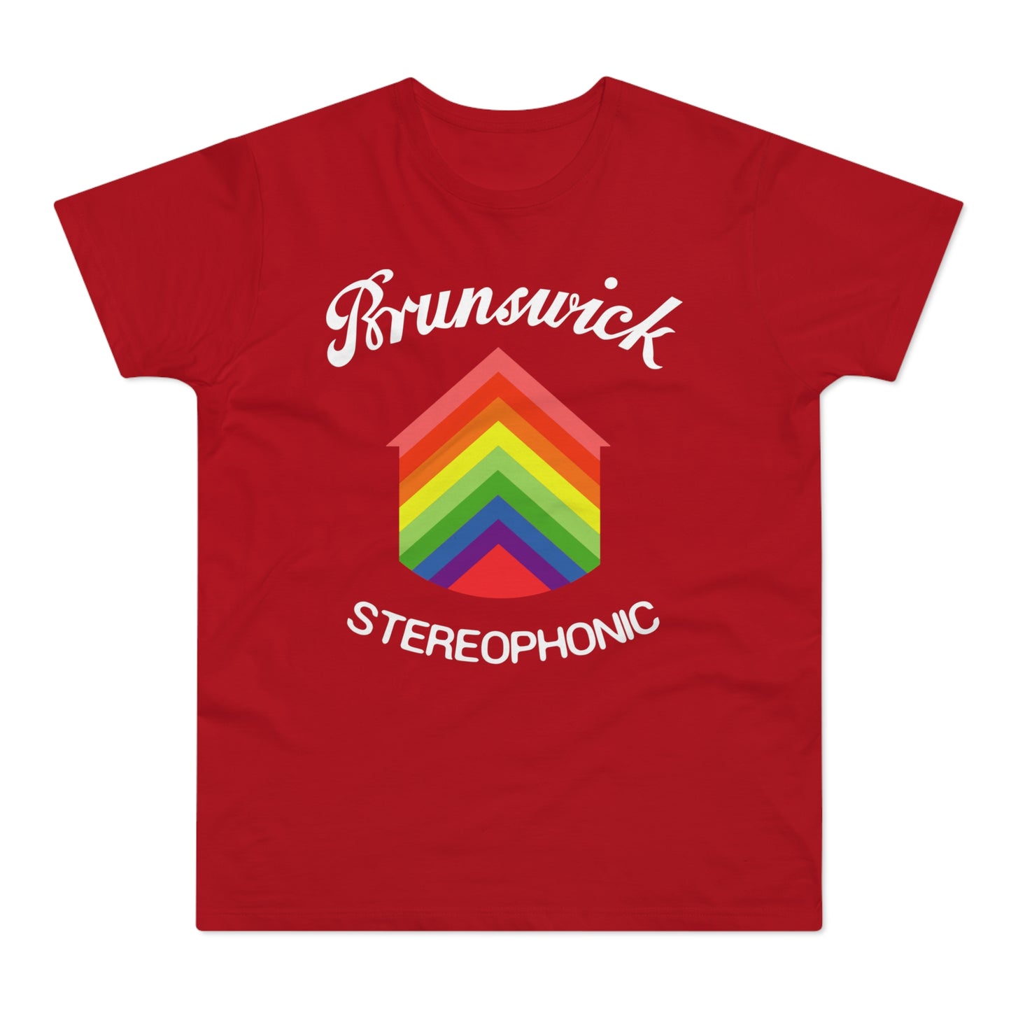 Brunswick Records Stereophonic Maglietta Peso Medio