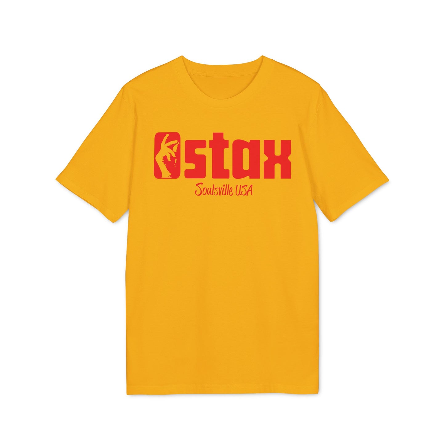 Stax Records Soulsville USA Maglietta in Cotone Biologico
