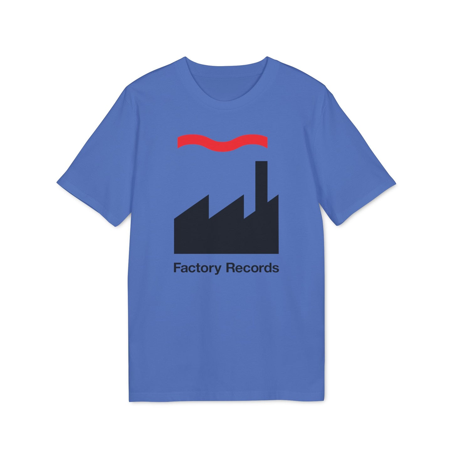 Factory Records Maglietta in Cotone Biologico