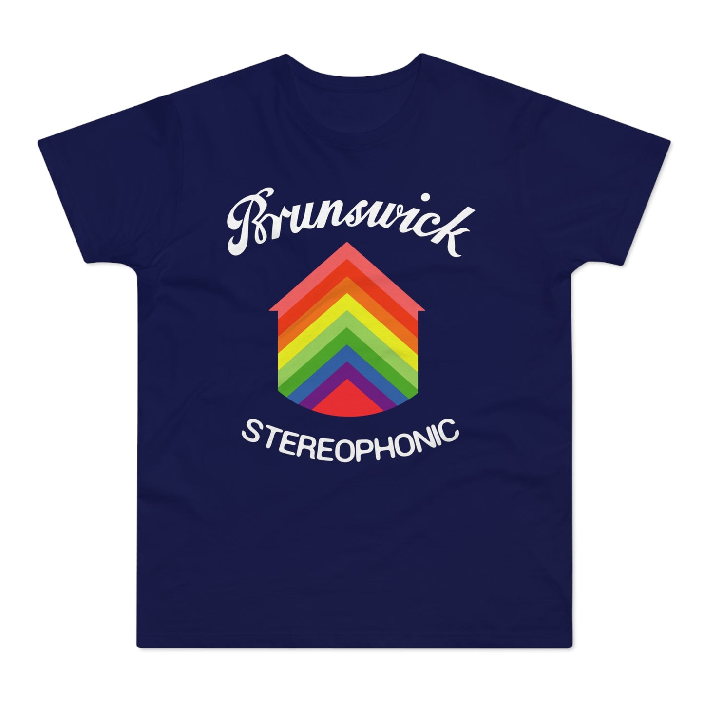 Brunswick Records Stereophonic Maglietta Peso Medio