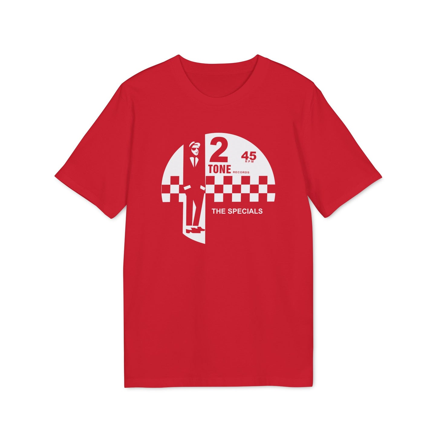 2 Tone Records Maglietta in Cotone Biologico