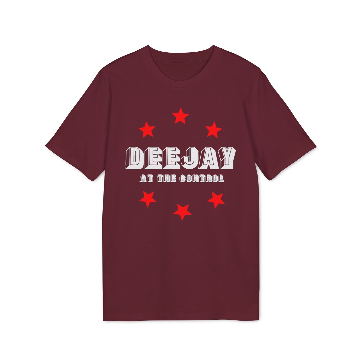 Deejay At The Control Maglietta in Cotone Biologico