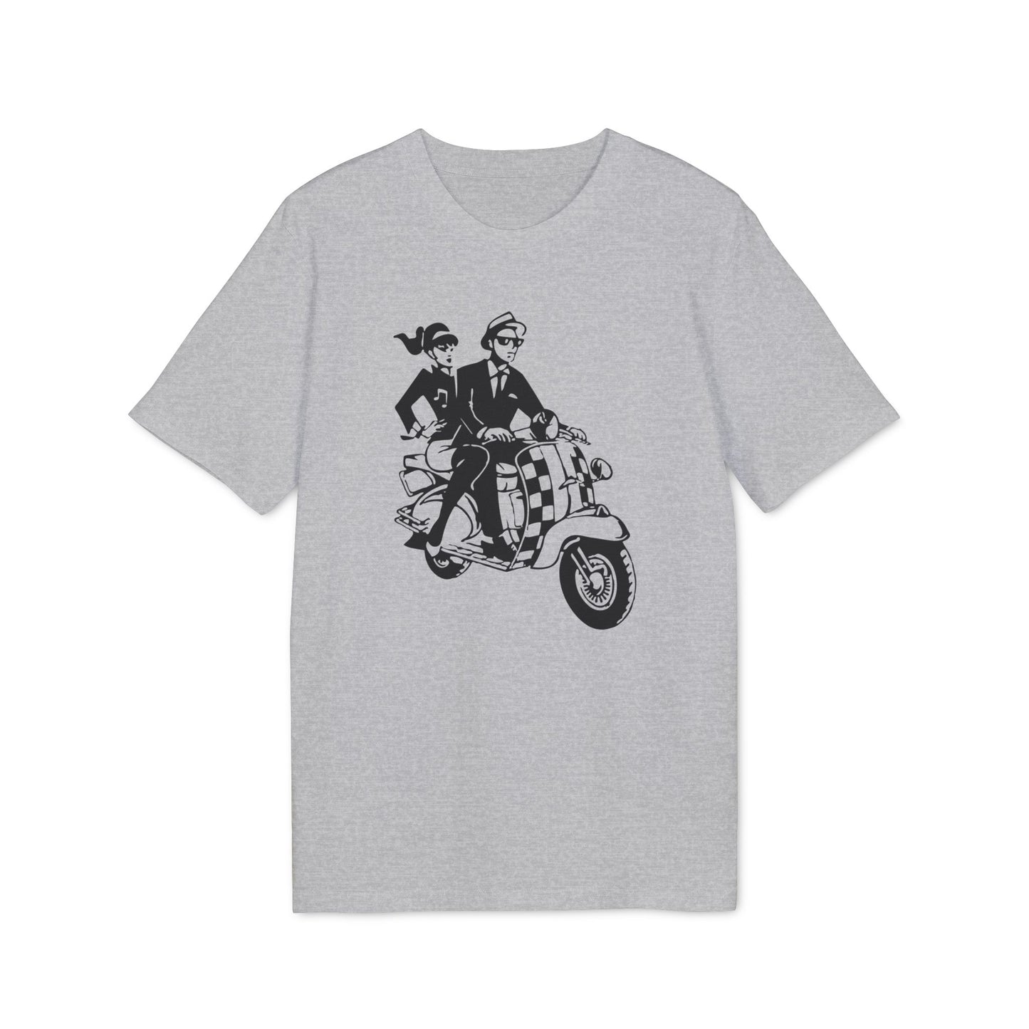 Rudeboy Scooter Maglietta in Cotone Biologico